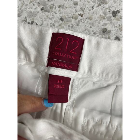 212 Collection chinos pants slacks women's 14 the Natural Fit cropped comfy - Picture 6 of 12